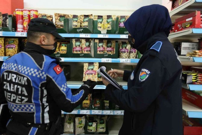 Kepez’de Etiket Denetimi