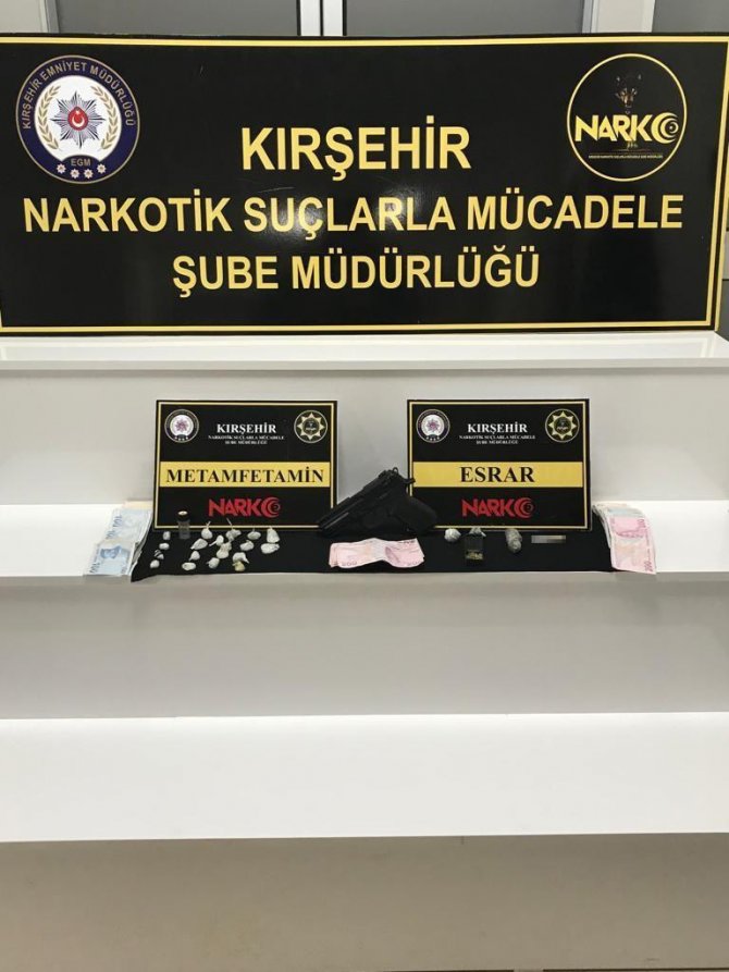 Kırşehir’de Eş Zamanlı Uyuşturucu Operasyonu