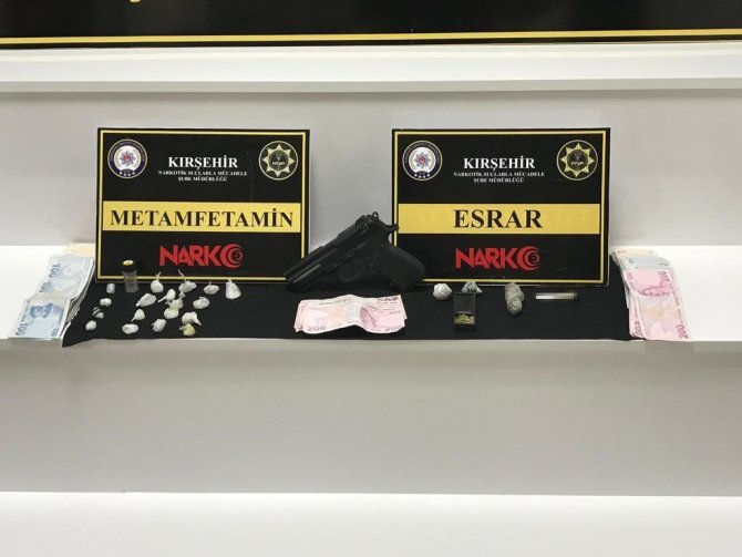 Kırşehir’de Eş Zamanlı Uyuşturucu Operasyonu