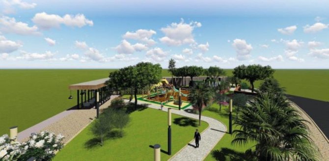 Mavi İle Yeşilin Bir Arada Olacağı Bülent Ecevit Parkı Yenileniyor