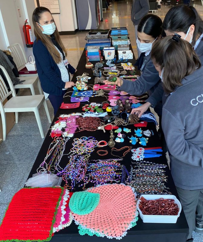 Hastalardan El İşi Sergisi