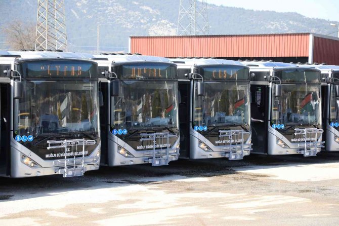 Muğla Ulaşımına 90 Yeni Otobüs Katılıyor