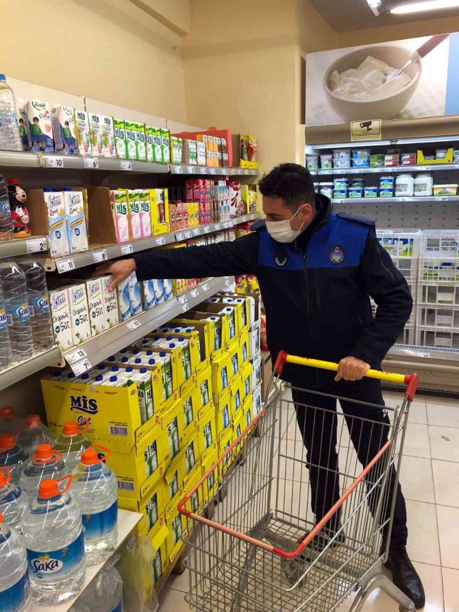 Sinop’ta Zabıtadan Temel Gıda Denetimi