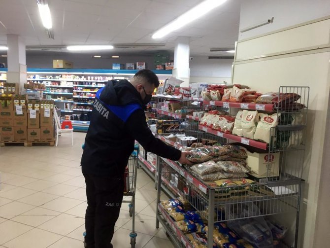 Sinop’ta Zabıtadan Temel Gıda Denetimi