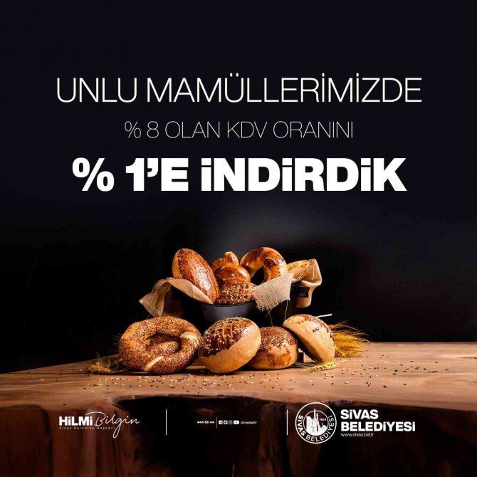 Sivas Belediyesi’nden Enflasyonla Mücadeleye Destek