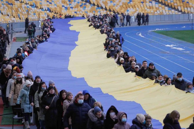 Ukrayna’da 16 Şubat Birlik Günü Kutlandı