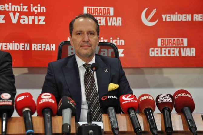 Yeniden Refah Partisi Genel Başkanı Erbakan: “6284 Sayılı Kanun Kadını Koruma Adı Altında Yuvayı Yıkmakta, Aileyi Dağıtmaktadır”