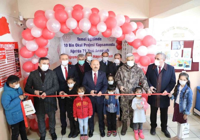 Ağrı’da 71 Yeni Ana Sınıfının Sembolik Açılışı Gerçekleştirildi