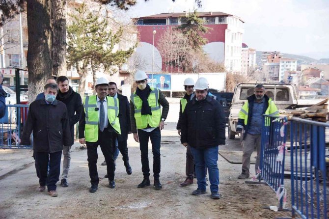 Bilecik’te İkinci Etap Yağmur Suyu Kolektör Hattı Çalışmalarına Başlandı