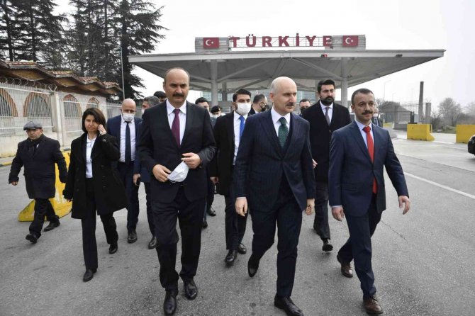 Ulaştırma Ve Altyapı Bakanı Karaismailoğlu, Edirne’de