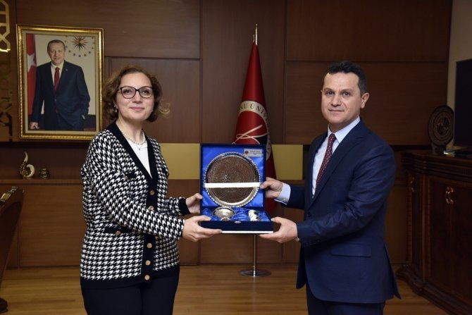 Rektör Çakar, Projeler Ve İşbirliği İçin Kastamonu Üniversitesini Ziyaret Etti