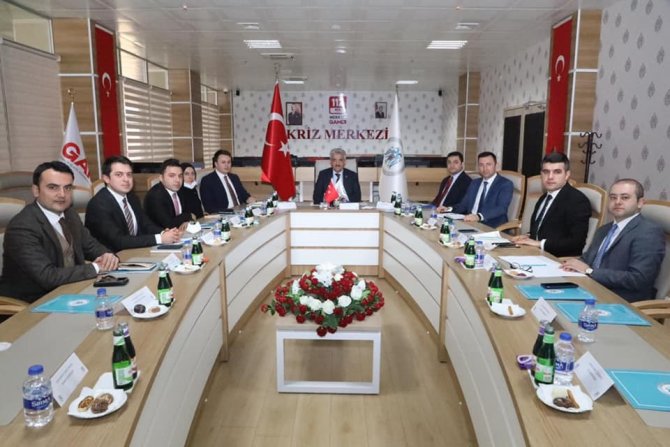 Erzincan’da İ̇l Güvenlik Ve Asayiş Koordinasyon Toplantısı Yapıldı