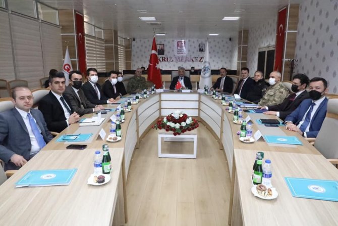 Erzincan’da İ̇l Güvenlik Ve Asayiş Koordinasyon Toplantısı Yapıldı