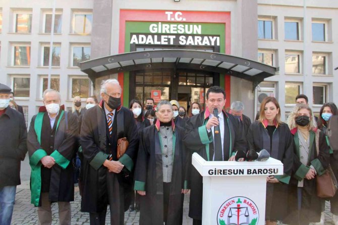 Giresun Barosu Başkanı Karademir: “Sıla Şentürk Olayının Takipçisi Olacağız”
