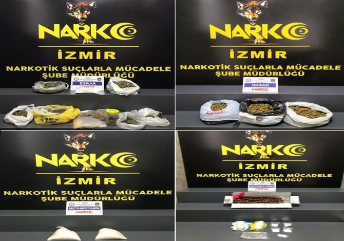 İ̇zmir’de Zehir Tacirlerine Darbe: 50 Tutuklama