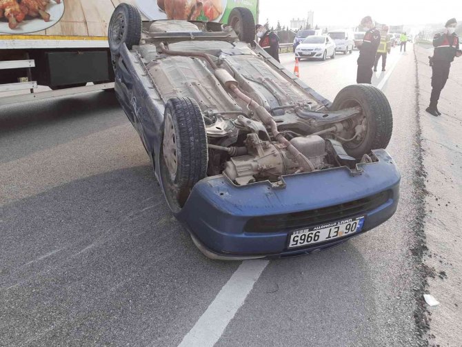 Bandırma’da Trafik Kazası İki Kişi Yaralandı