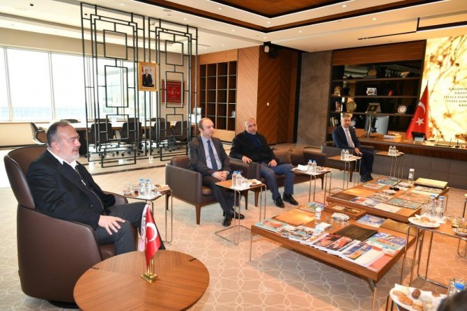 Kayseri’de Kurum Temsilcilerinden Osb’ye Ziyaret