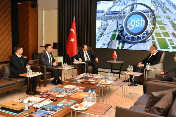Kayseri’de Kurum Temsilcilerinden Osb’ye Ziyaret