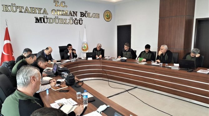 Kütahya’da Orman Yangınları Eylem Planı Hazırlık Toplantısı