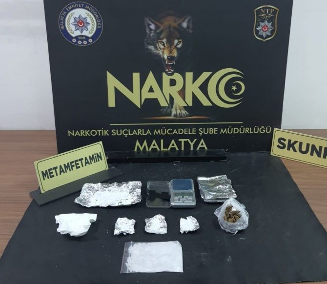 Malatya’da Uyuşturucu Operasyonları: 3 Tutuklama