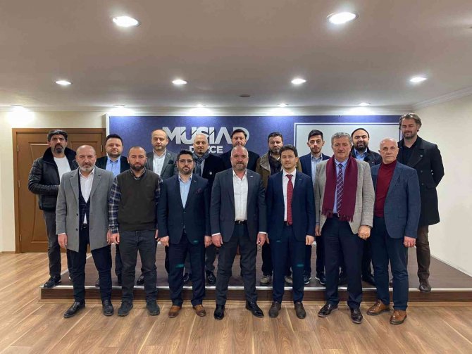 Müsi̇ad Düzce Şubesi Misafirlerini Ağırladı