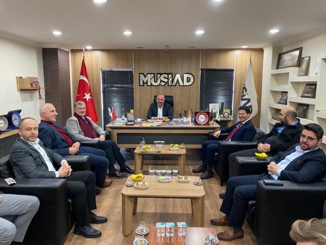 Müsi̇ad Düzce Şubesi Misafirlerini Ağırladı