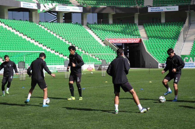 Sakaryaspor, Ankaraspor Maçına Hazırlanıyor