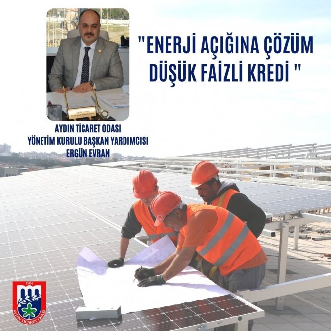Ayto Başkan Yardımcısı Evran: "Enerji Açığına Çözüm, Faizli Kredi"