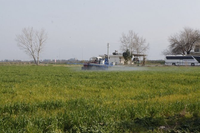 Dronlar Bu Defa Yabancı Otlarla Mücadele İçin Havalandı