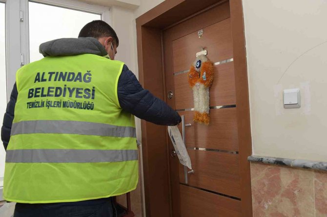 Altındağ’da Her Haneye Çöp Poşeti