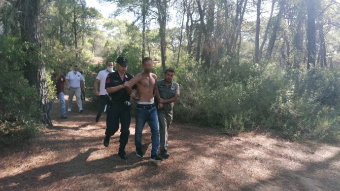 Manavgat’ta Orman Yakarken Yakalanan Şüpheliye Rekor Ceza