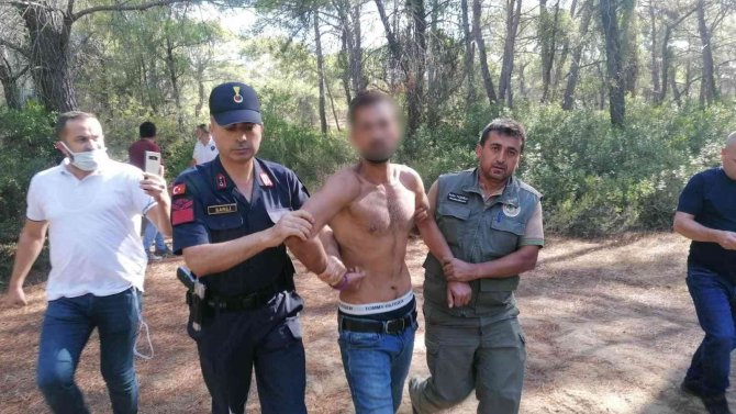 Manavgat’ta Orman Yakarken Yakalanan Şüpheliye Rekor Ceza