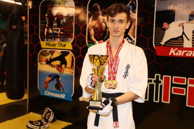 Milli Karateci Hızarcıoğlu, Open Junior Cup’ta Türkiye’yi Temsil Edecek