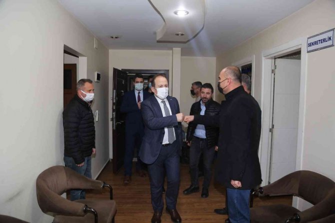 Vali Pehlivan Cizre Eso Ve Tso Başkanları İle Görüştü