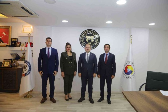 Vali Pehlivan Cizre Eso Ve Tso Başkanları İle Görüştü