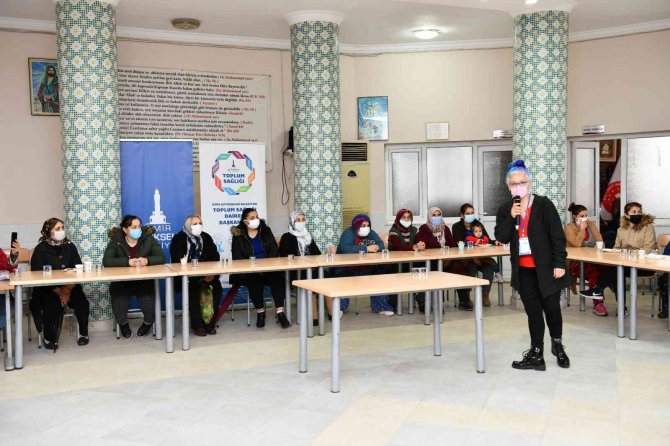 Çiğli’de Kadınlara Sağlıklı Yaşam Bilgilendirmesi