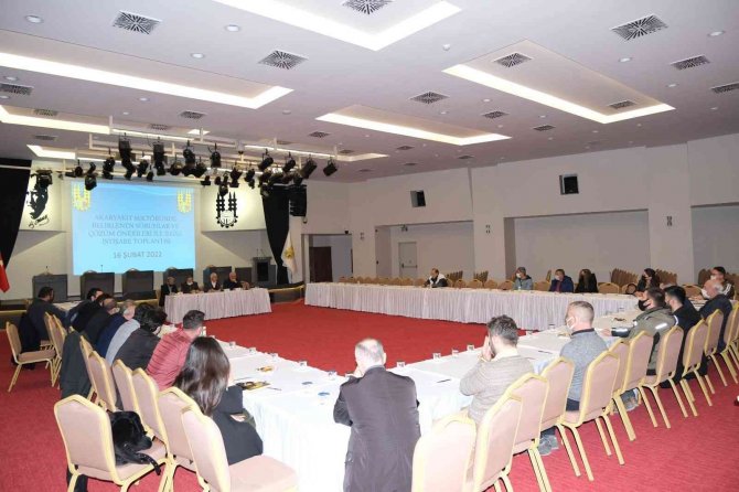 Akaryakıt Sektörü Edirne Ticaret Ve Sanayi Odası’nda Toplandı