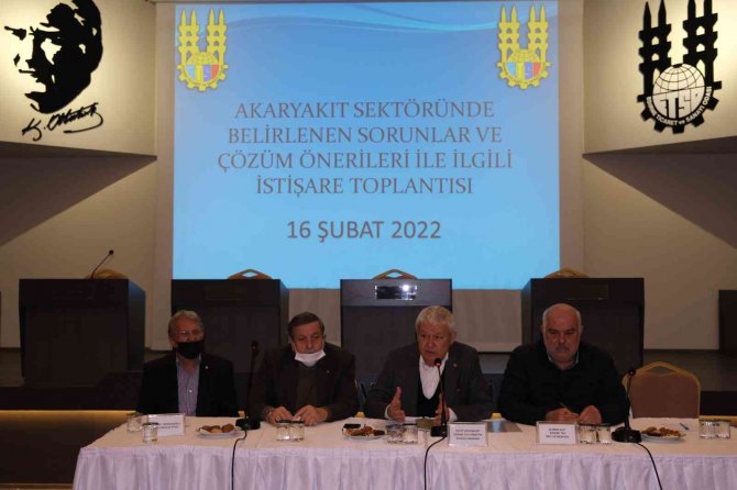 Akaryakıt Sektörü Edirne Ticaret Ve Sanayi Odası’nda Toplandı