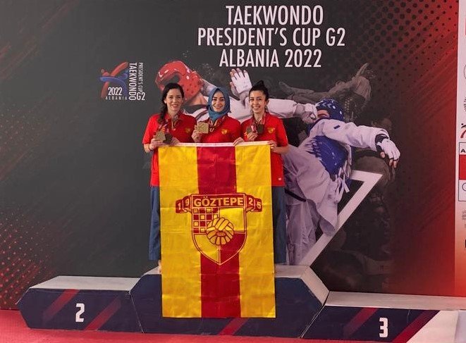 Göztepe Taekwondo Takımı, Avrupa Başkanlık Kupası’nda Şampiyon