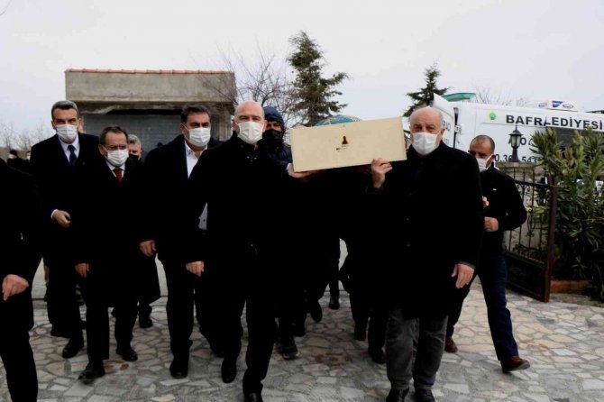 Bakan Soylu’nun Dayısı Toprağa Verildi