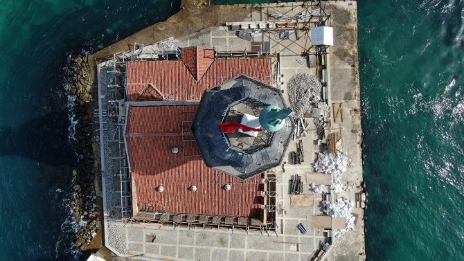 Kız Kulesi’nin Restorasyon Çalışmaları Son Hızıyla Devam Ediyor