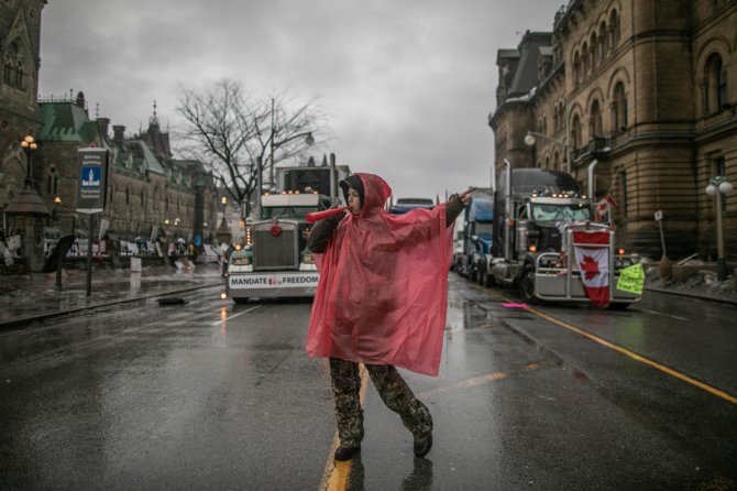 Kanada’da 2 Protesto Lideri Tutuklandı
