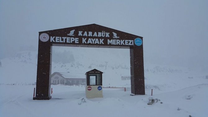 Karabük’te Yüksek Kesimlerde Kar Etkili Oluyor