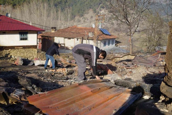 Tarım Ve Orman Bakanlığı, Ahırları Yanan Ailelere Kereste İle 3 Buzağı Hibe Edecek