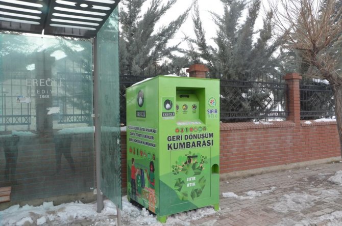Ereğli’de Tekstil Atıkları Kumbaralar Sayesinde Geri Dönüşecek