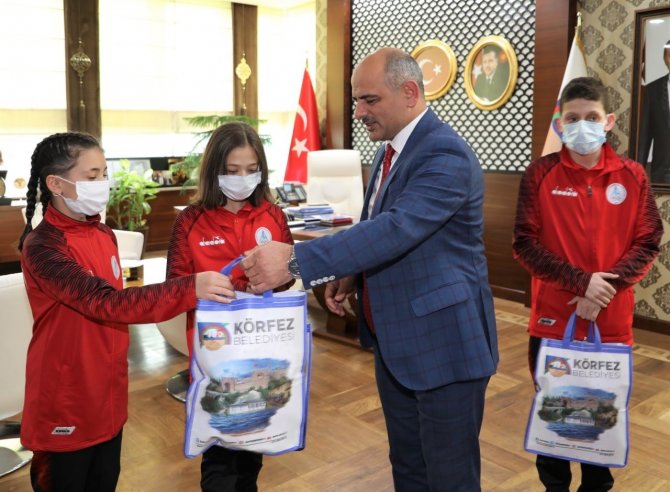 Başkan Söğüt, Sporcuları Ağırladı