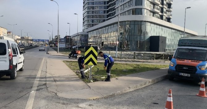 Polisten Kaçan Sürücü Kaza Yapınca Yakayı Ele Verdi