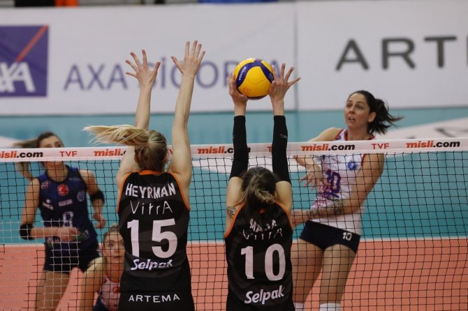 Sultanlar Ligi: Eczacıbaşı Dynavit: 3 - Aydın Büyükşehir Belediyespor: 0