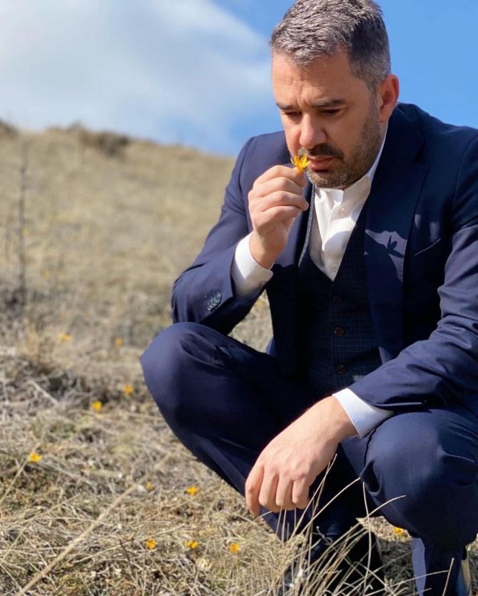 Pursaklar’da Baharın Müjdecisi Çiğdemler Çiçek Açtı