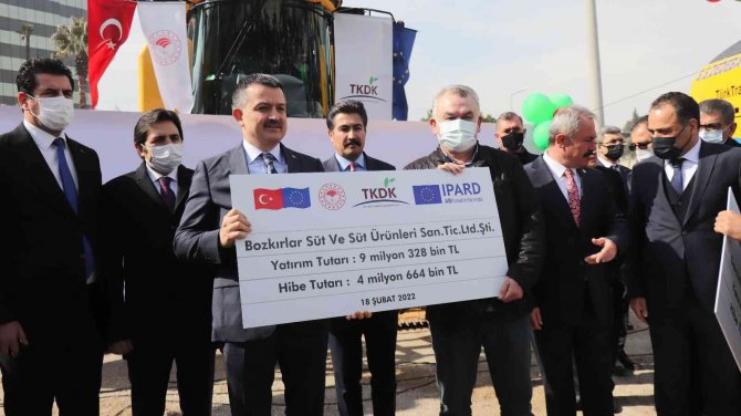 Tarım Ve Orman Bakanlığı’ndan Denizli’ye 80 Milyonluk Araç Desteği